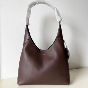 Coach Brooklyn Shoulder Bag 28-BrassMaple NWT With Dust Bag